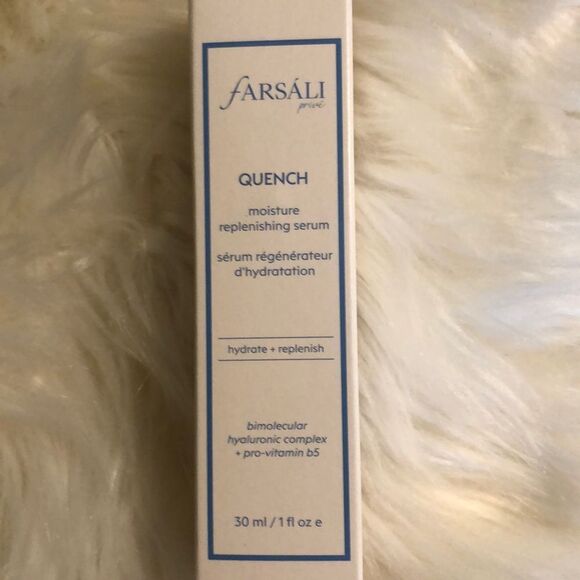 FARSÁLI Privé - Quench Moisture Replenishing Serum New in Box - Picture 5 of 11